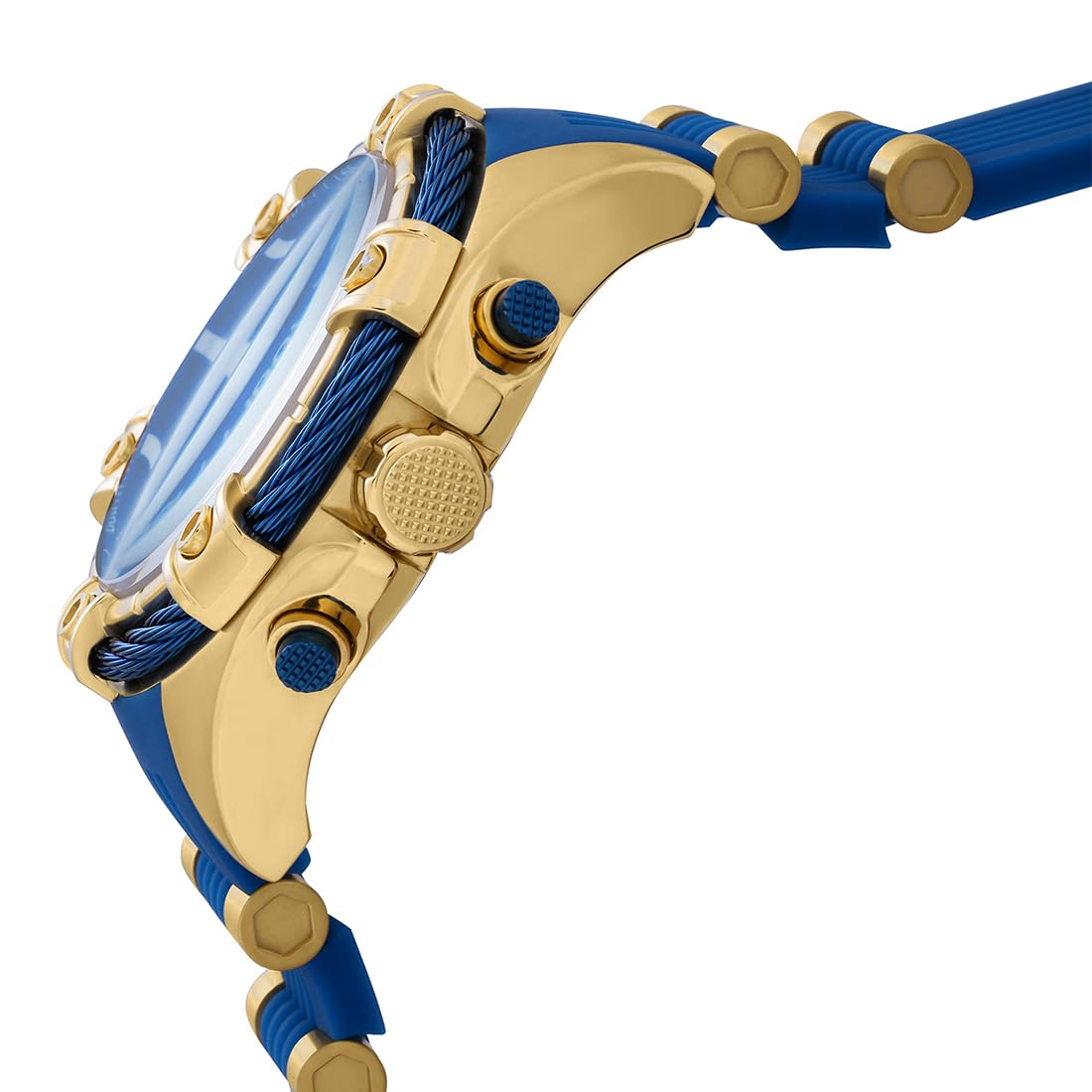 Invicta Bolt Męski zegarek kwarcowy ze stali nierdzewnej - 52 mm
