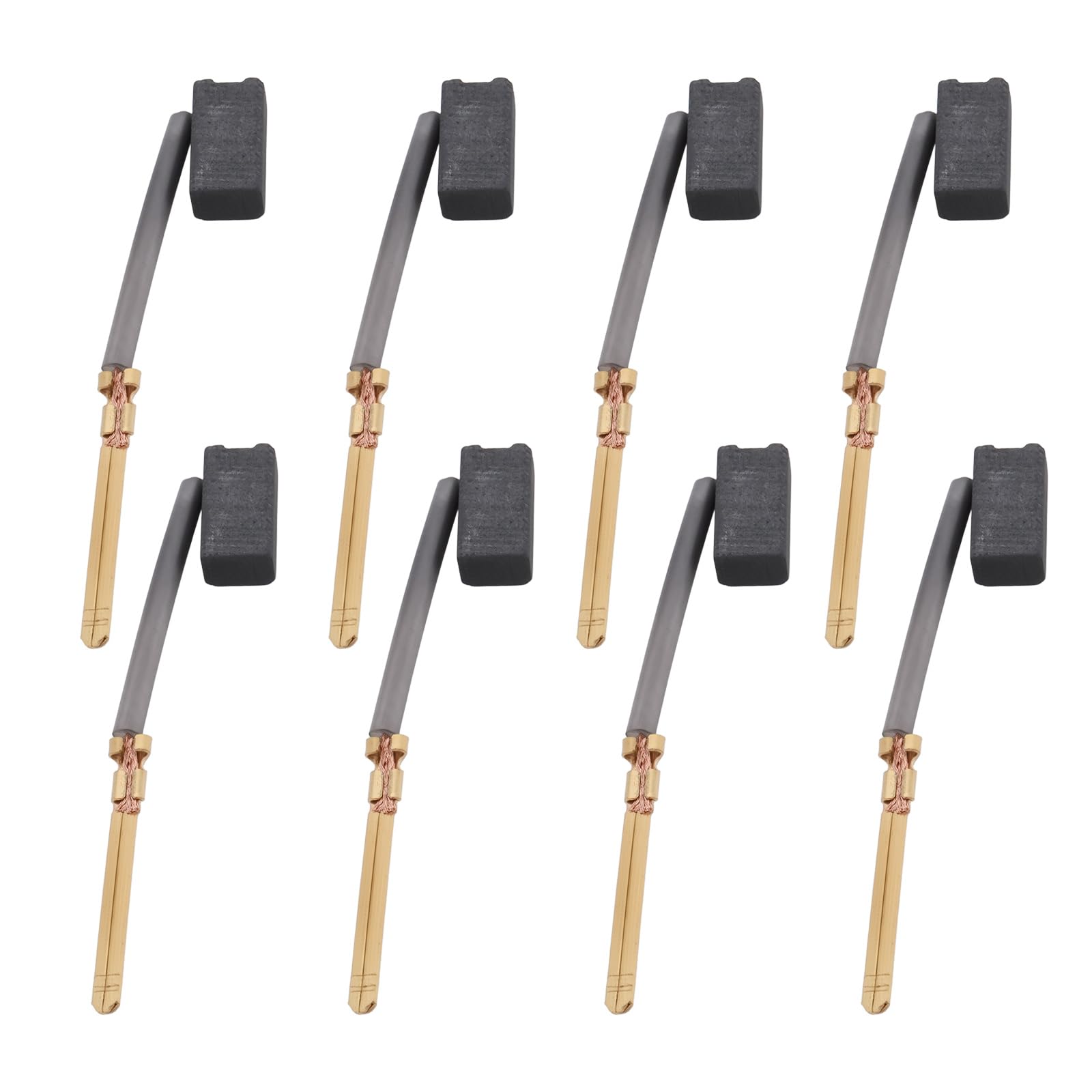 Briny River 4 Pairs Angle Grinder Carbon Brush 445861-11 44??5861-25 Compatible with DeWalt DW400 DW402 DW421