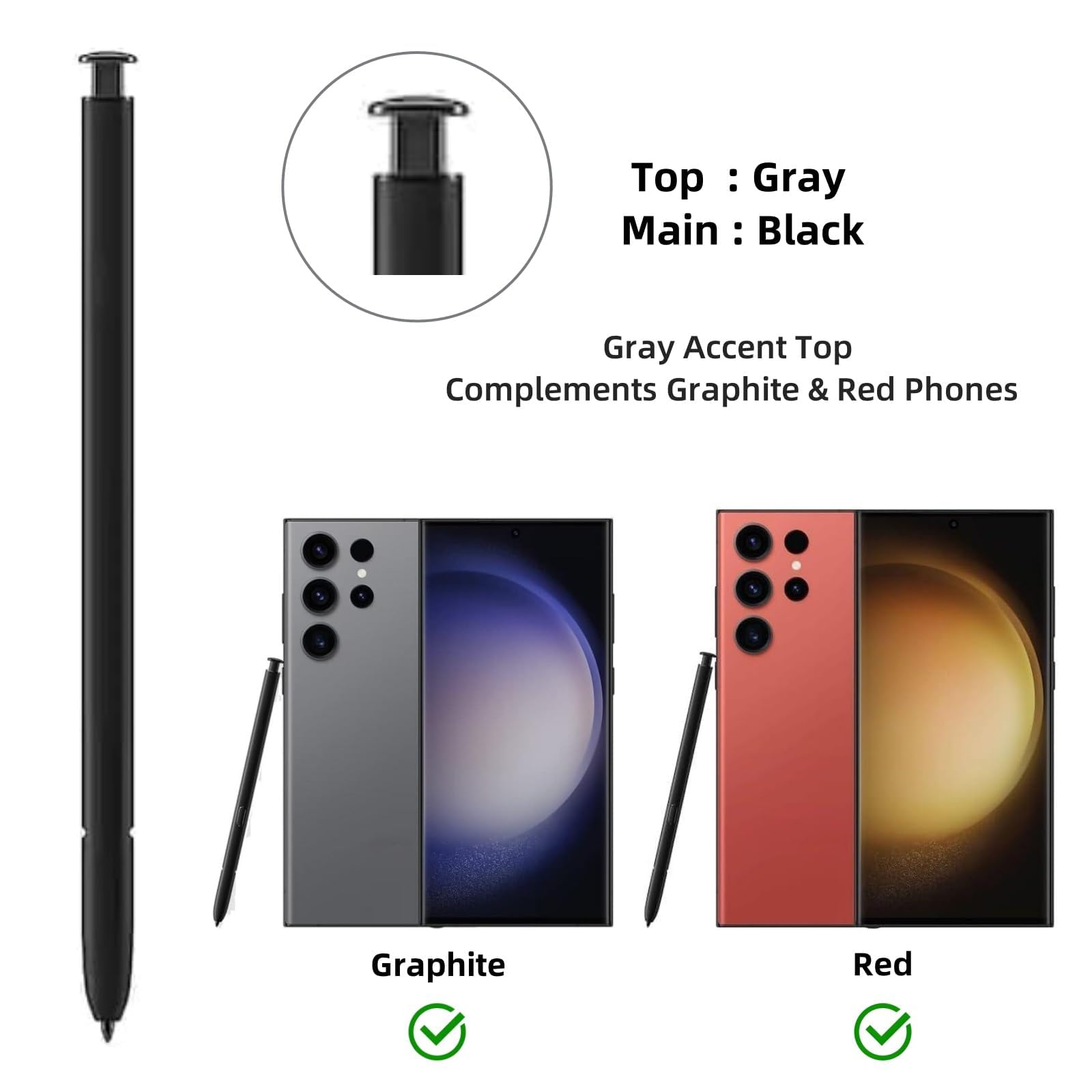 Amazon.com: S Pen S23 Ultra (withBluetooth) Replacement for