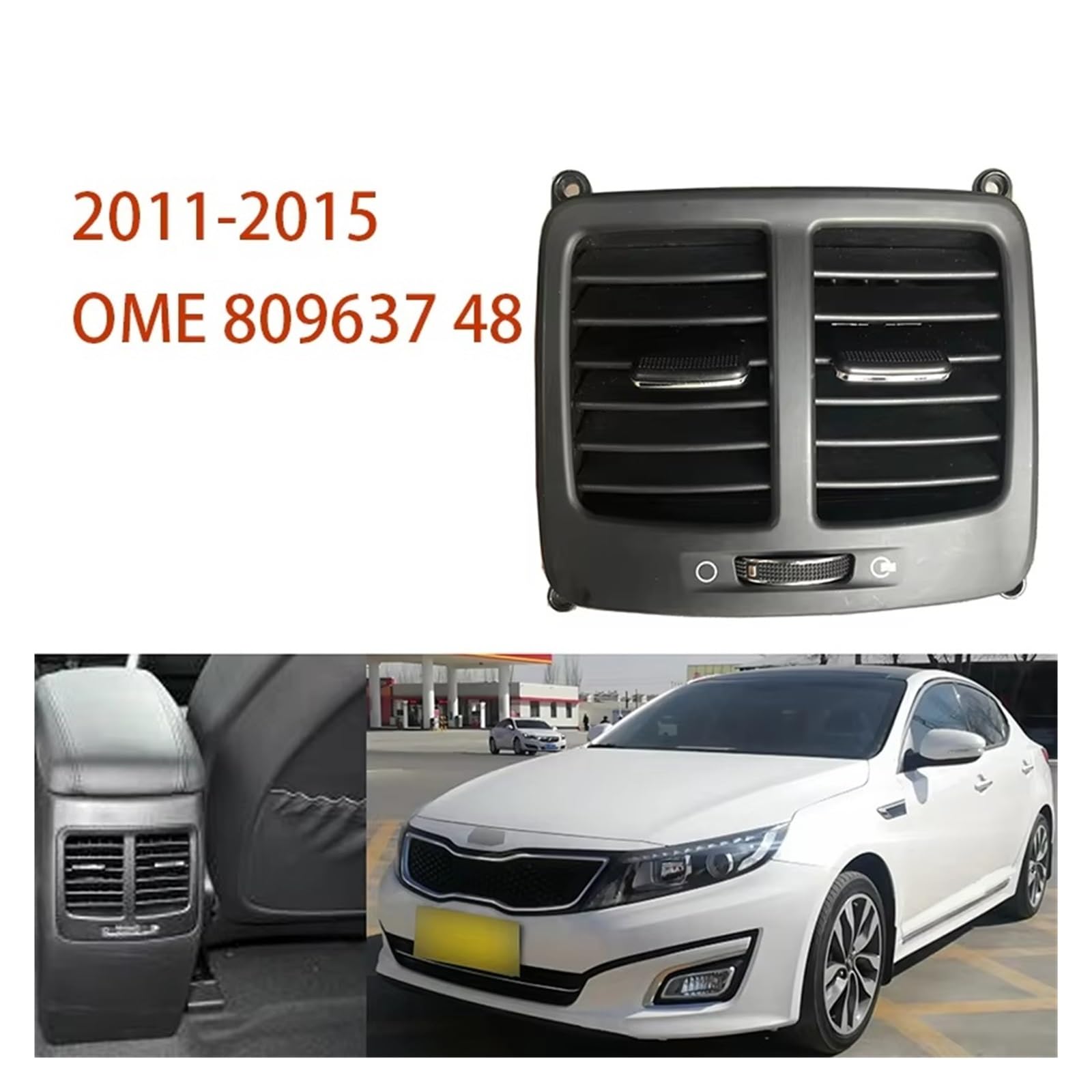 Per Kia K5 2011 2012 2013 Griglia di ventilazione