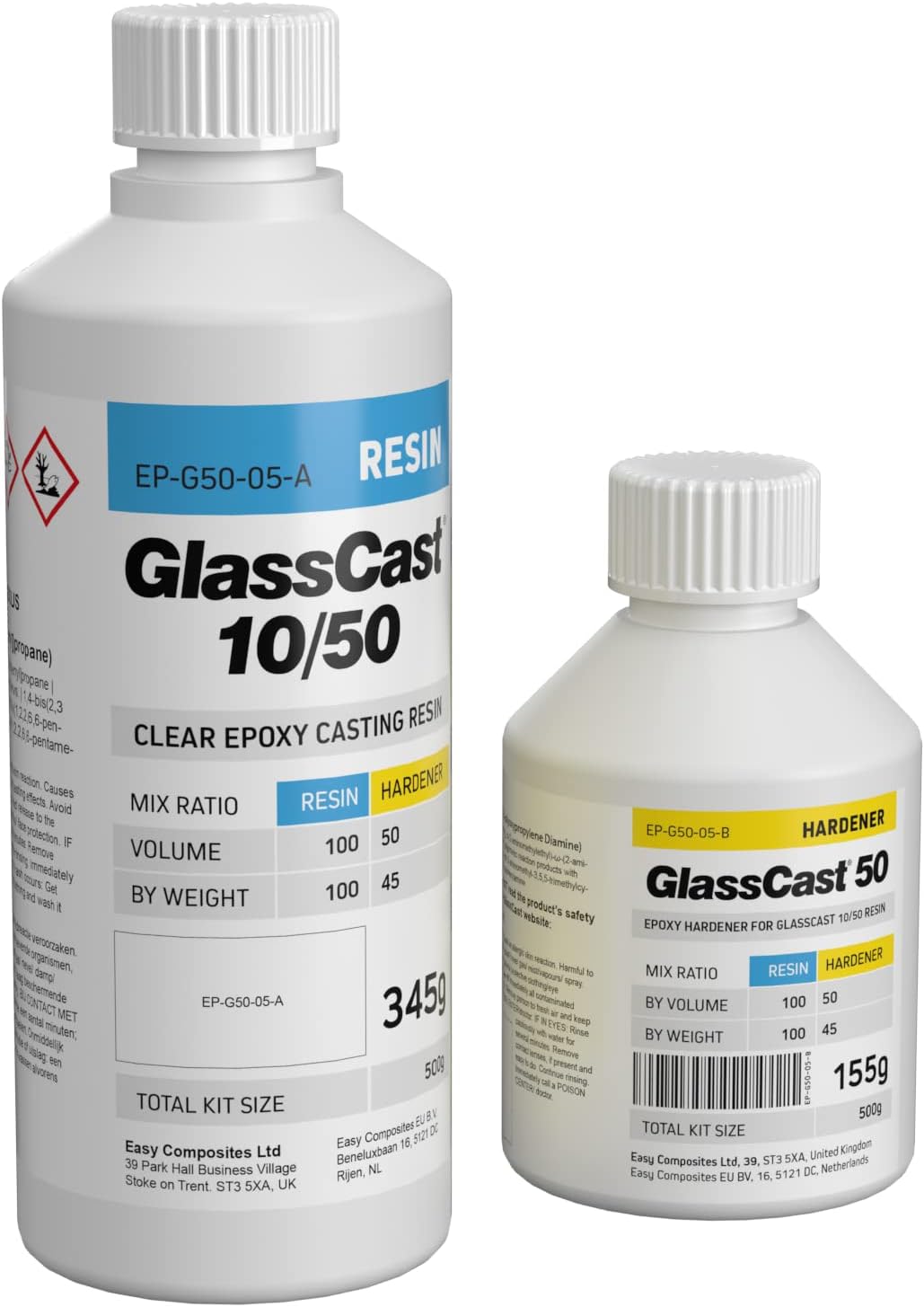 50 Clear Epoxy Casting Resin (500g)