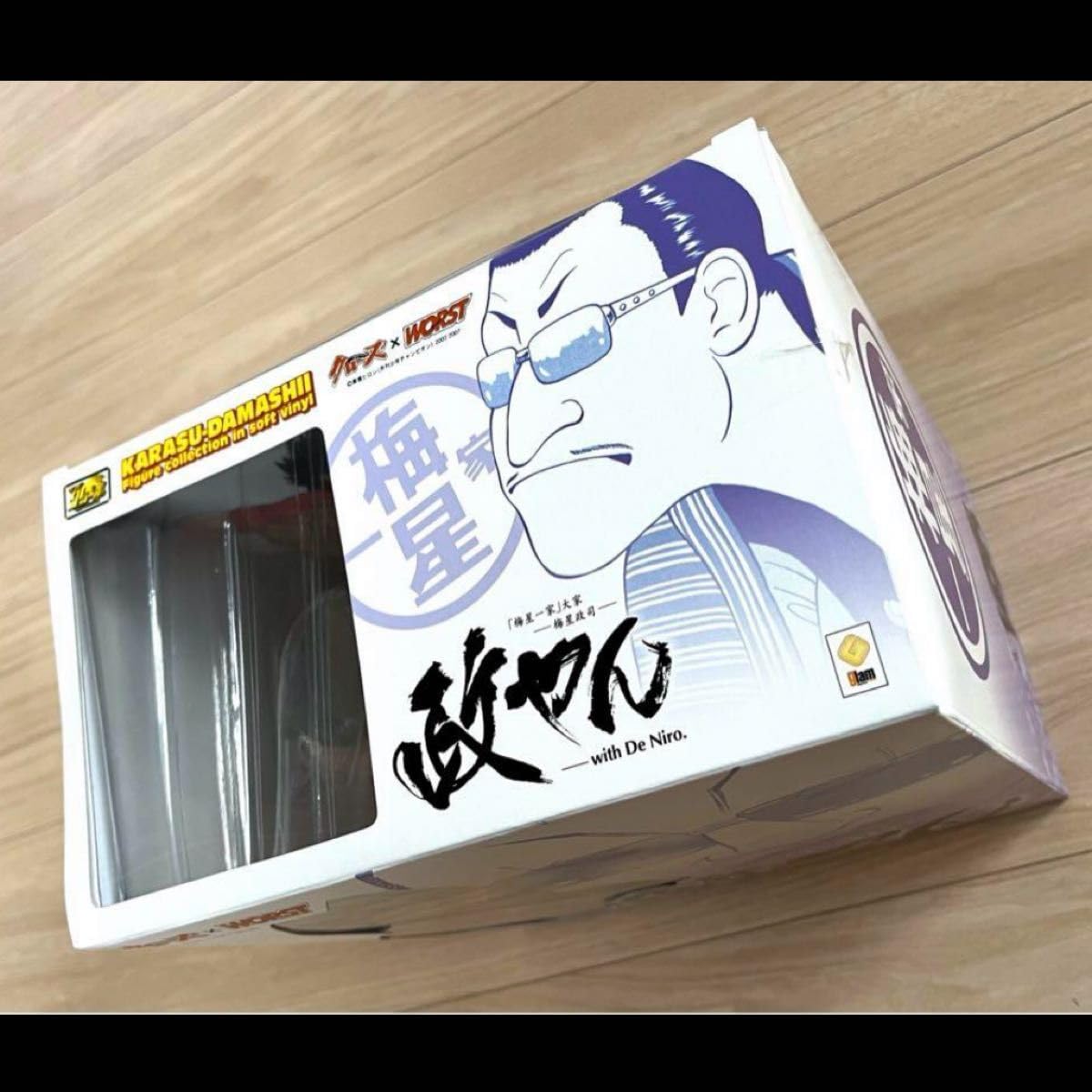 gram限定版 クローズ　ソフビ　政やん　梅星一家 dive 鴉魂 Amazon.co.jp: クローズ WORST フィギュア政やん(梅星政司) ソフビ鴉魂