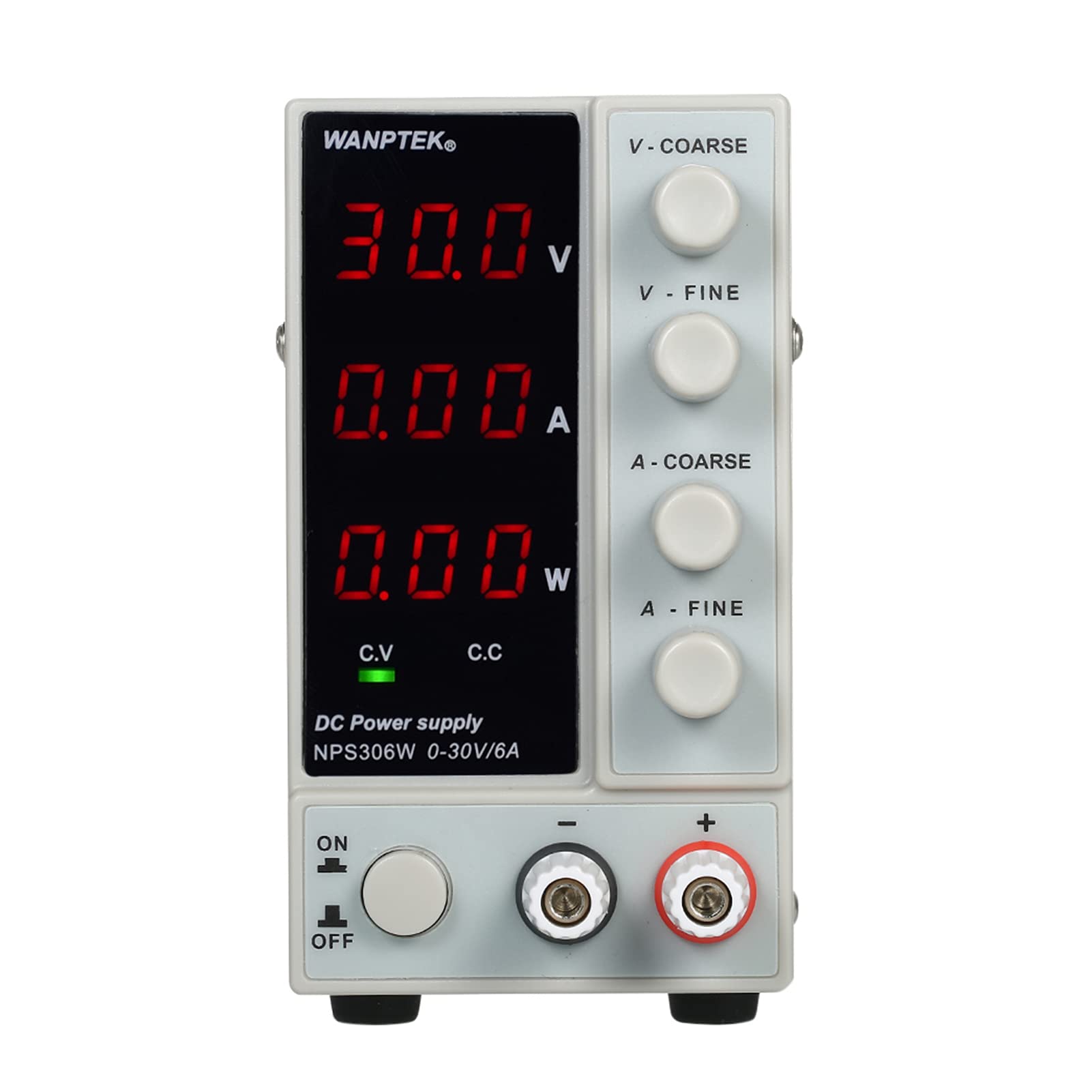 Sponsored Ad – Power Supply, wanptek NPS306W 0-30V 0-6A Switching DC Power Supply 3 Digits Display LED High Precision Adjustable Mini Power Supply AC 115V/230V 50/60Hz Voltage & Current Regulated Dual Output