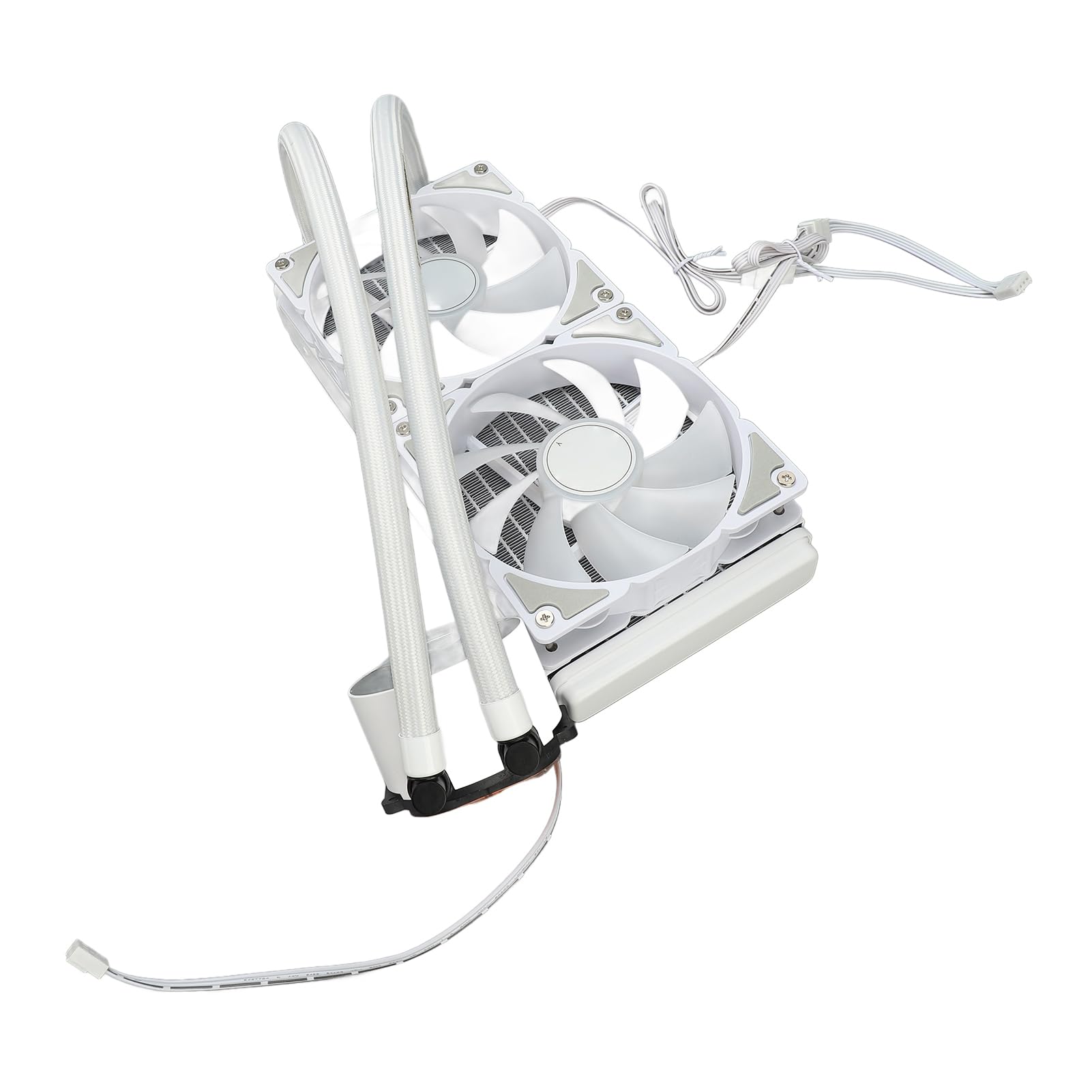 Generic Ventola di Raffreddamento Ad Acqua Durevole per CPU Ed Efficiente Dispositivo di Raffreddamento 'aria con Funzionamento a Bassa rumorosità per Aggiornamenti PC e Laptop da Gioco 240 Mm