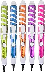 Modelador de Cachos Espiral, Cerâmico, 30cm, Bivolt, Controle de Temperatura 130-200°C, com Protetor Térmico, Cabo 1.8m