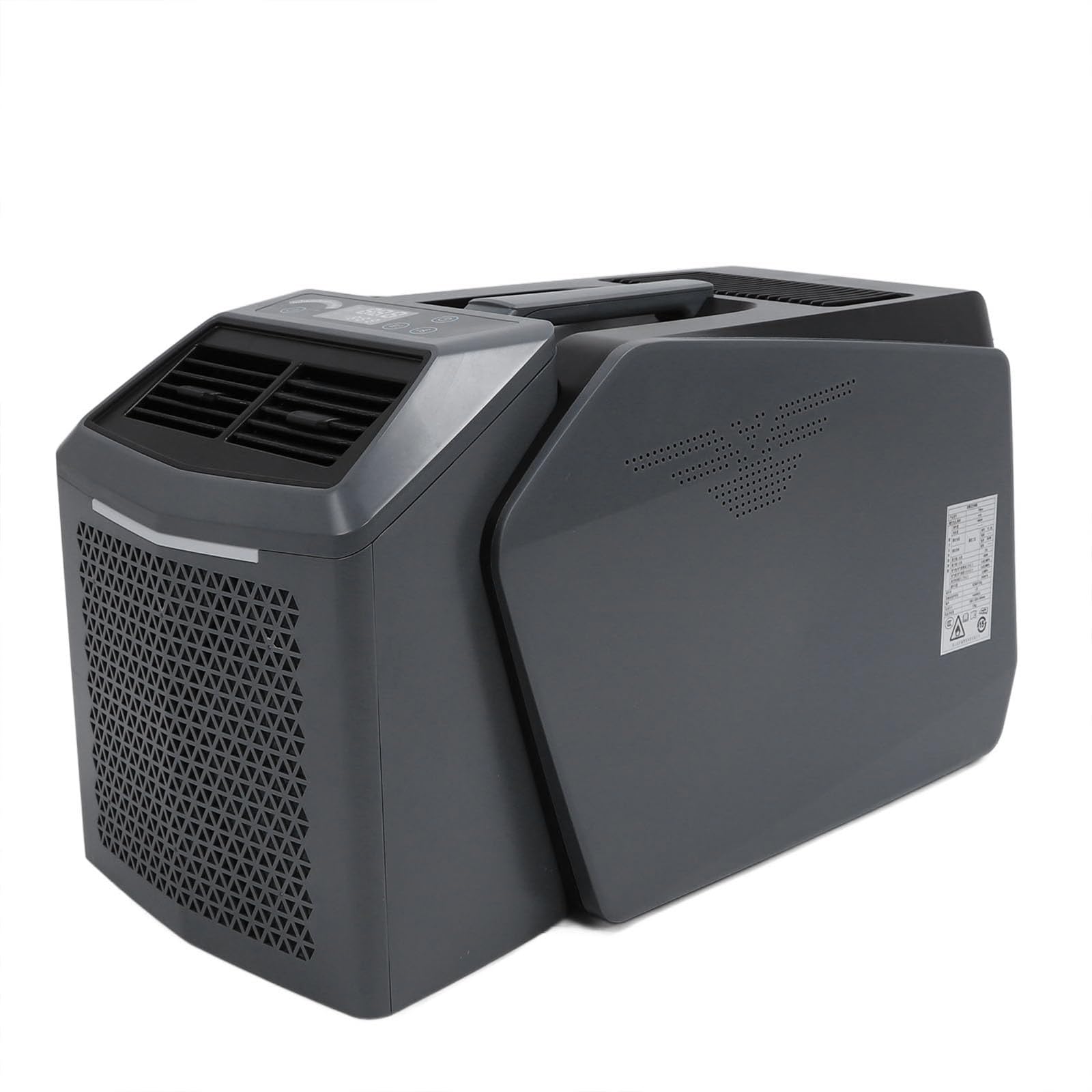 Senodon One Color 6200 Btu Portable Air Conditioner For Tent, Rv Window Ac, 550W, 48V Dc/110V/220V Ac, Compact 4-In-1 Windowless Air Conditioning Unit 12H Timer, For Camping Van Life Garage Workshop(48V)