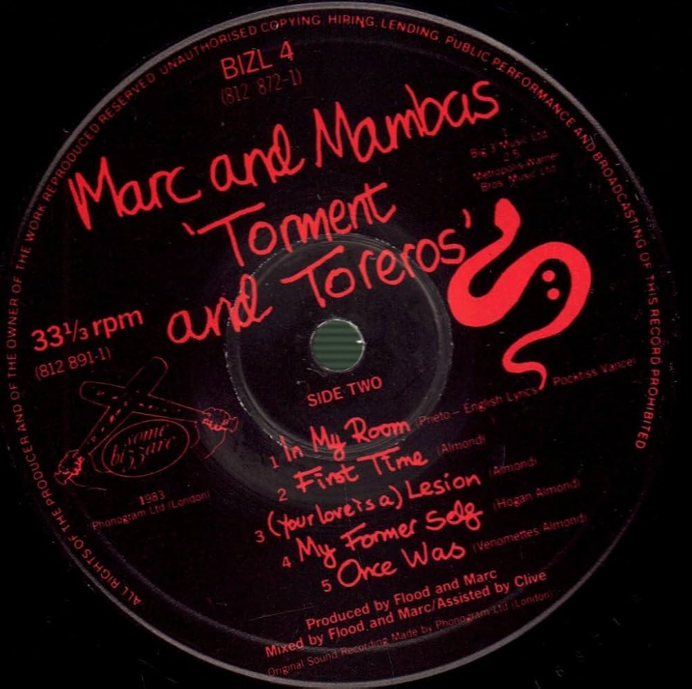 Torment And Toreros by Marc And The Mambas, The Venomettes
