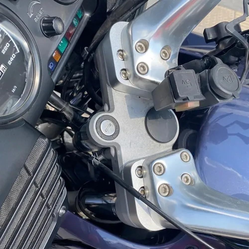 Kierownica Motocykla Riser Przeciągnij Uchwyt Zacisk Na Kierownicę Przedłużenie Nadające Pasuje do BMW R1150RT R1100R R1150R R1100RT R1200RT R1200 RT(Black)