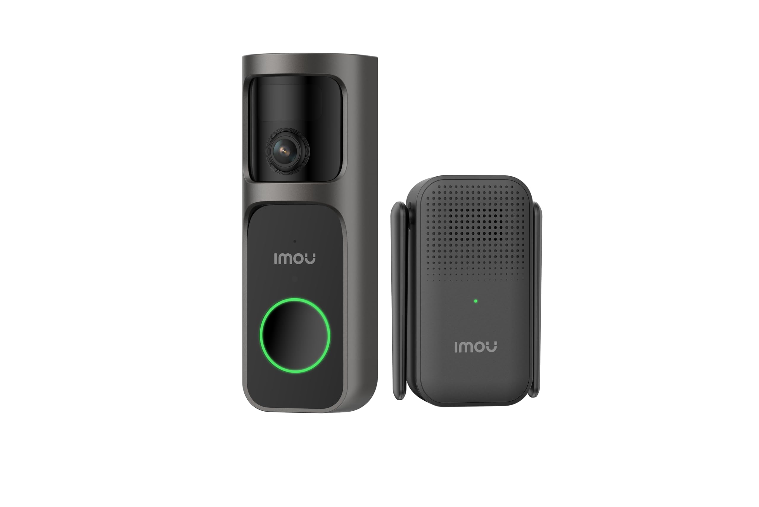 Imou Doorbell 3 Kit, 2K+/4Mp, Outdoor Smart Wi-Fi Rechargeable Battery Video Doorbell With Plug-In Chime