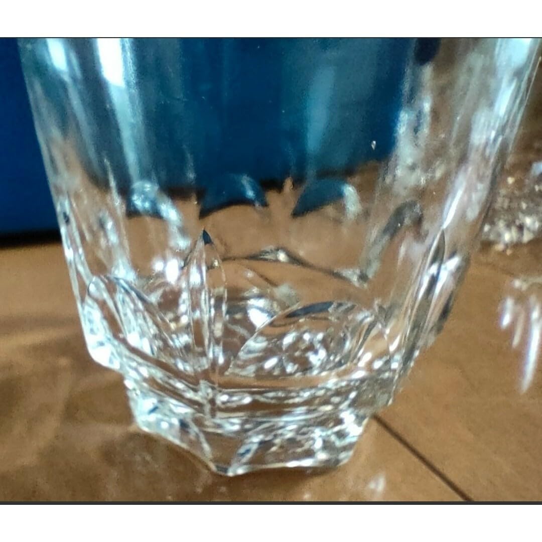 Amazon.co.jp: SOGA GLASS 曽我ガラス 冷茶5客セット 茶托付き