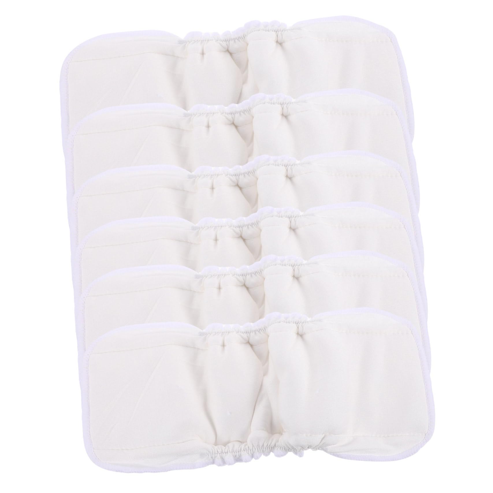 6 Piezas Insertos de de Bambú Reutilizables de Ecológicos Lavables para Bebés de Bambú Único
