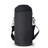 Water Bottle Holder Carrying Pouch for 64oz 87oz 128oz Bottles - Carry&comma; Protect and Insulate Your Flask with This Military Grade Carrier an Adjustable Padded Shoulder Strap