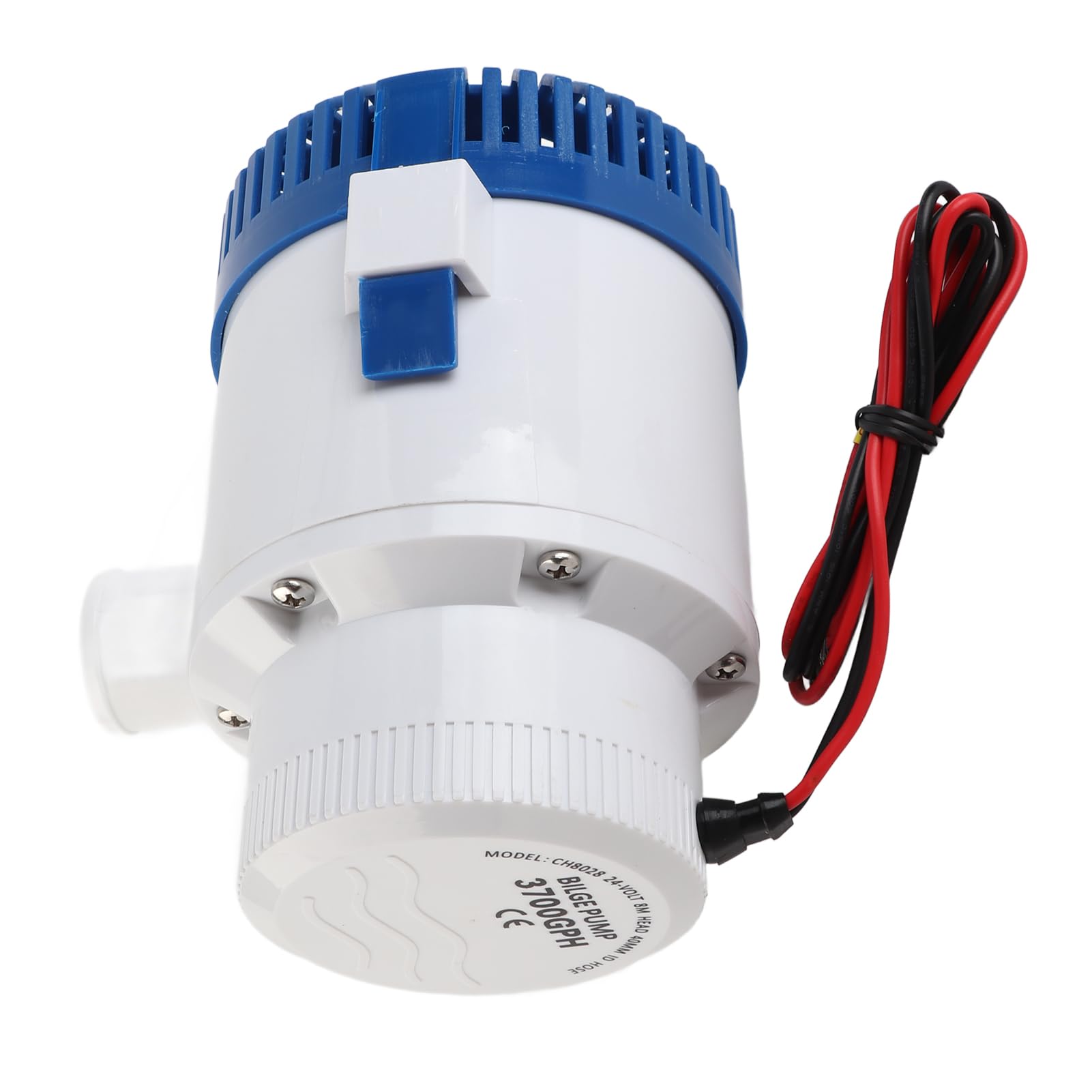 Pompa di Sentina 24 V 3700 GPH - Pompa di Sentina Elettrica per Impianti Idraulici Marini con Prevenzione del Surriscaldamento, Bassa rumorosità e Prestazioni Efficienti per Barche e -