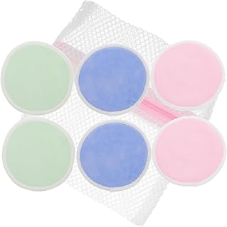 MERRYHAPY 7 Peças Almofadas Removedoras De Maquiagem De Veludo Removedor De Maquiagem Facial Rodadas De Algodão Reutilizáveis Panos Descartáveis Toalhetes De Maquiagem Facial Esponja