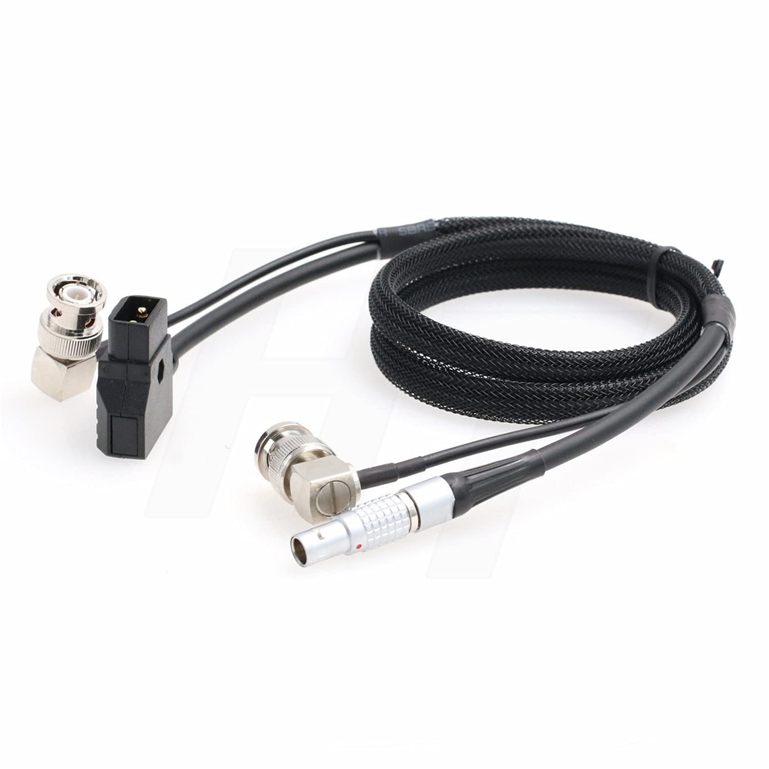 HangTon Teradek Bolt Bond Zacuto Gratical Eye Power HD SDI Video Cable D-tap 0B 2 Pin Right Angle BNC 80cm