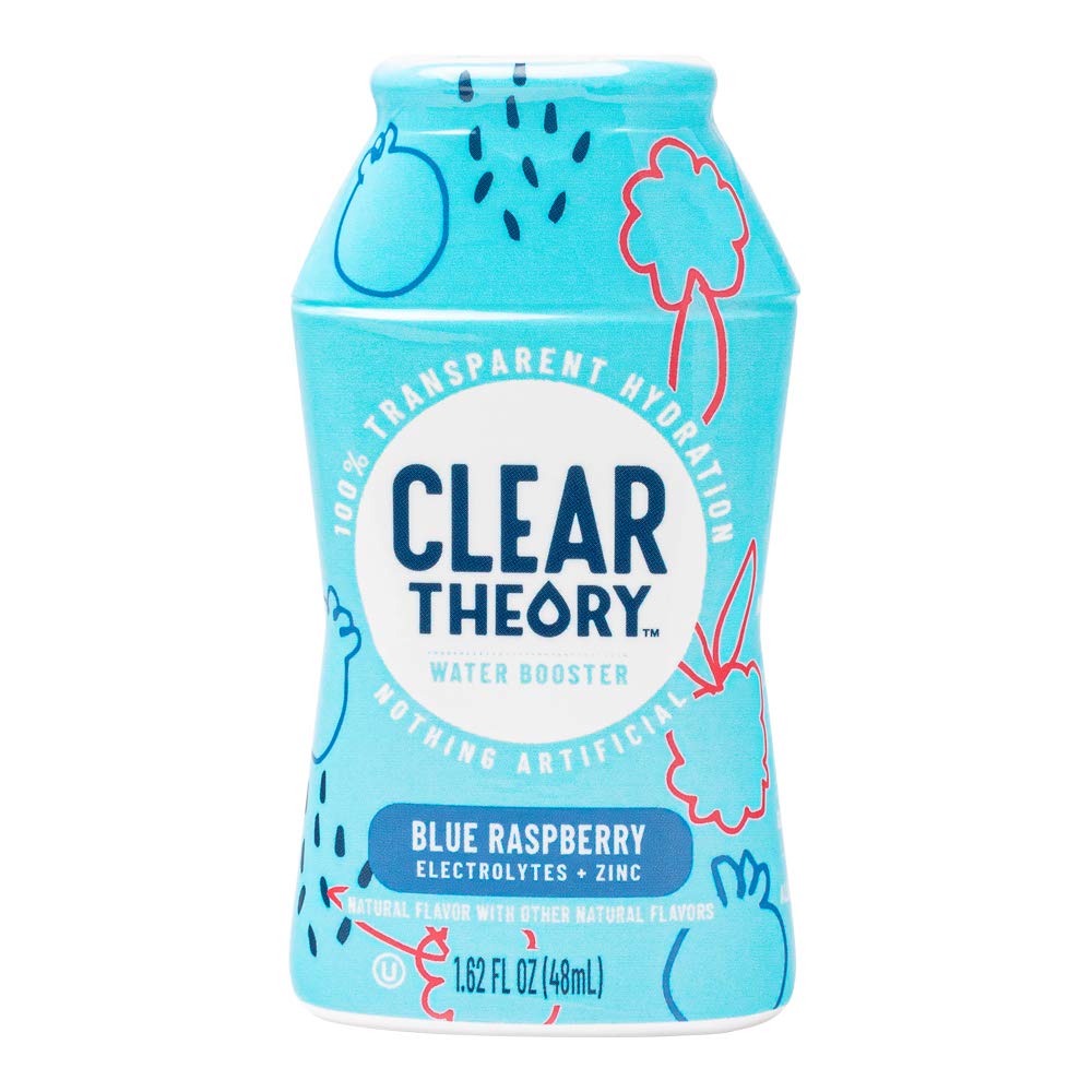 Clear Theory Water Flavoring Drops with Electrolytes, Water