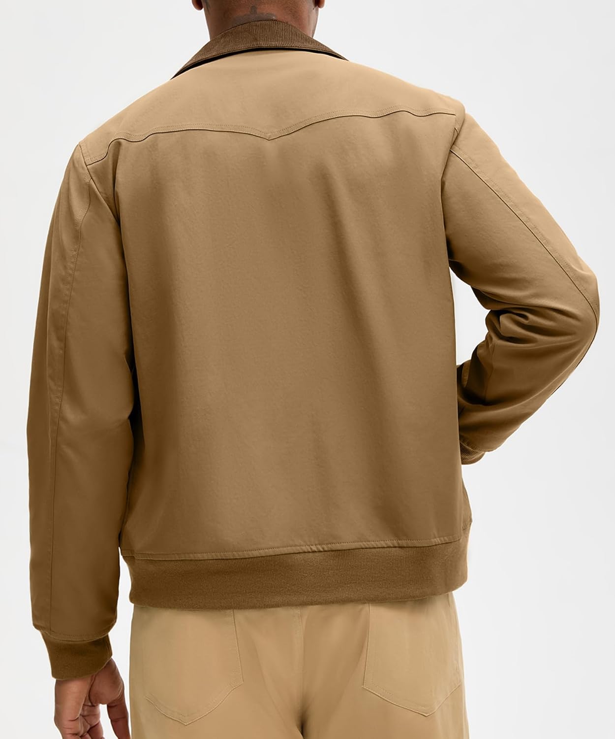 HOTake Jaqueta bomber masculina de algodão, leve, casual, com gola de veludo cotelê em promoção! Veja a oferta e mais achadinhos de Jaquetas & Casacos 4 Hoje é o melhor dia para comprar HOTake Jaqueta bomber masculina de algodão, leve, casual, com gola de veludo cotelê com aquele preço maroto! Promoção! Aproveite a oferta! 4