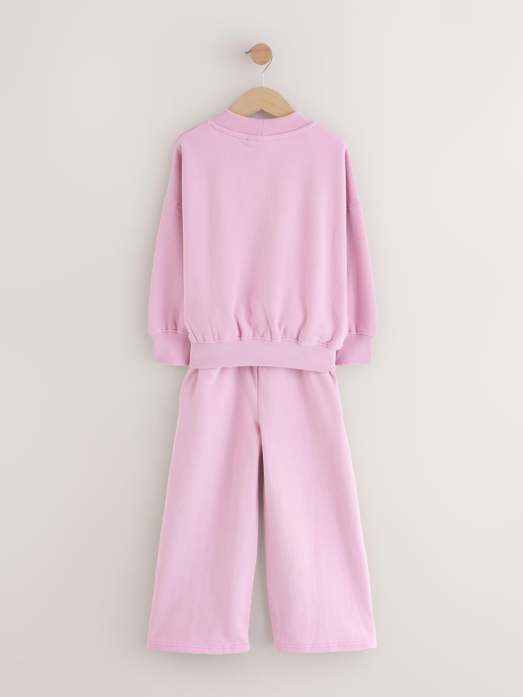 NEXT Fille Ensemble sweat et pantalon de jogging large