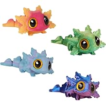 3D Printed Salamander Refrigerator Magnets -Cute& Decorative Fridge Magnets|Magnetic Cabinet and Locker AccessoriesSet of 4