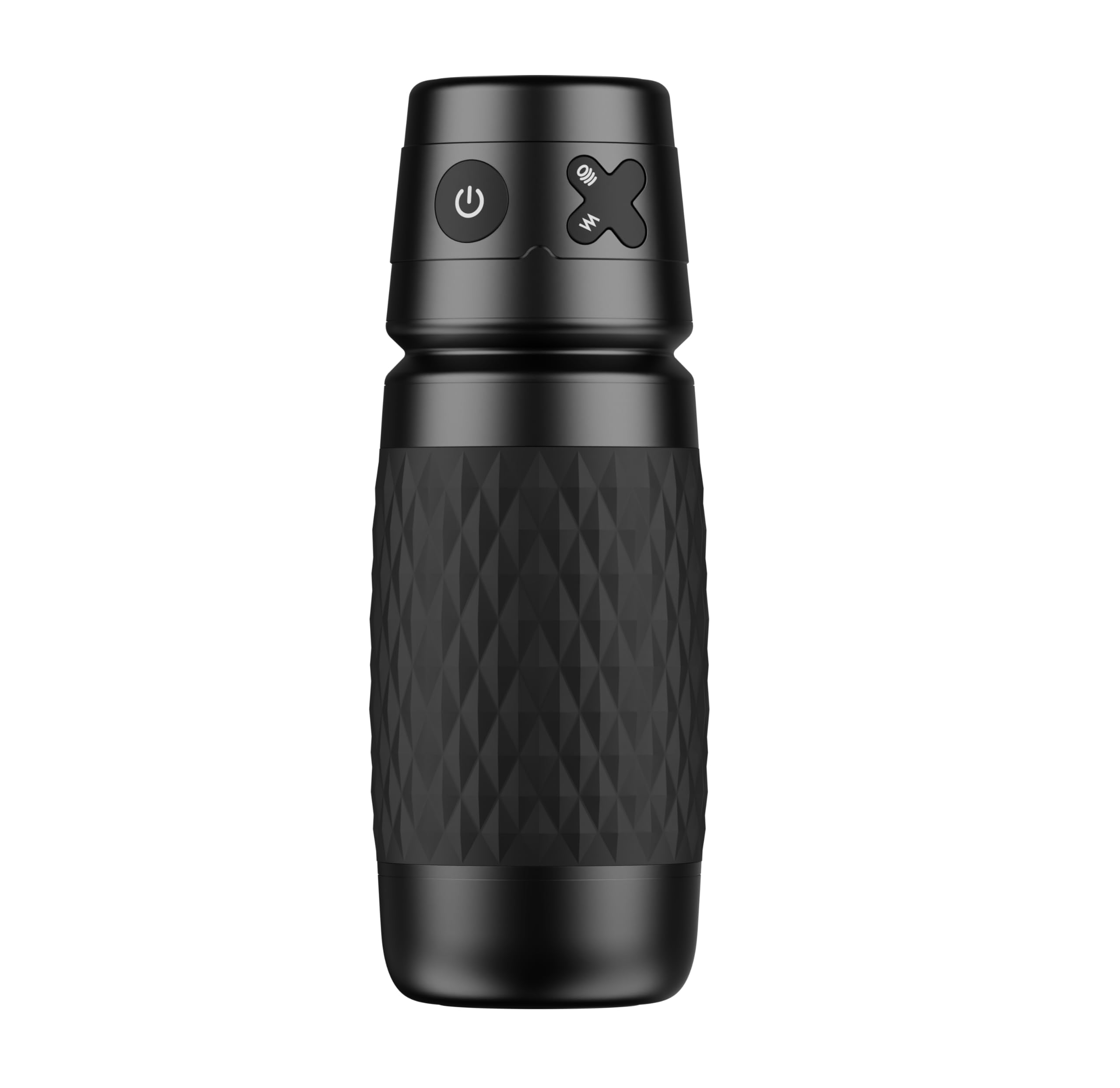 Masturbtore Per Uomini Automatico Vibratore Sex Toys, 3D Realistico Succhia Spinta Vibratoreper Uomo Masturbatore Maschile, Sex Machine Giochi Masturazione Realistico (Nero)