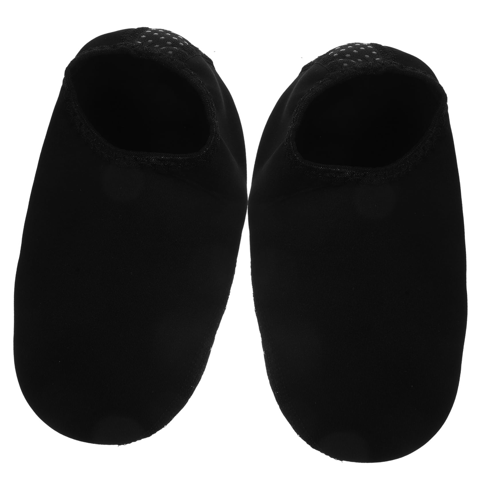 Mipcase Men's Water Shoes Non-Slip Diving Shoes Beach Socks Quick Dry Lightweight Comfortable Black