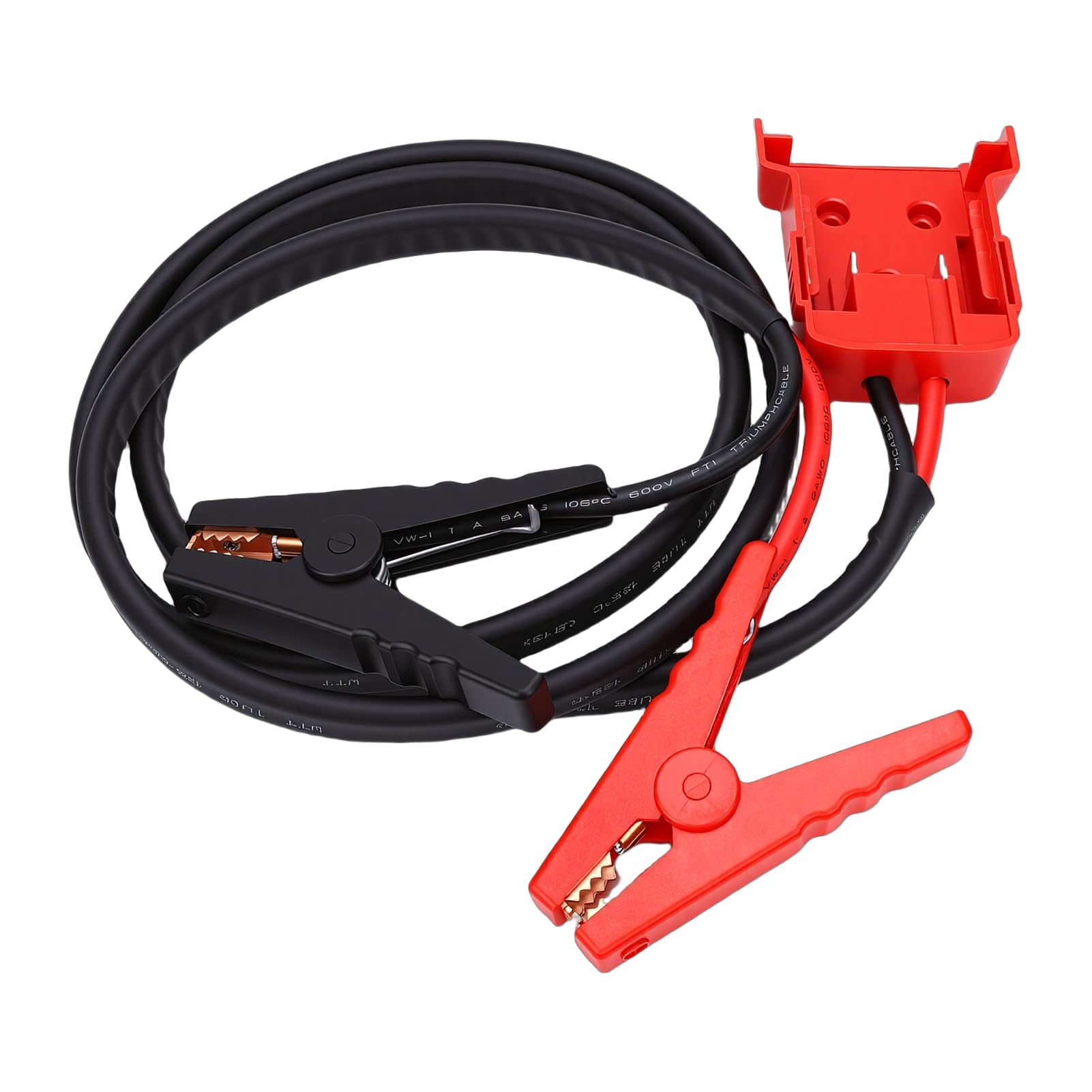 Cable de Arranque de Batería de 18 V a Prueba de Altas Temperaturas para Arranques Rápidos, Apto para Baterías M18, Camiones Ligeros, SUV, 1 Cable de Arranque (5.9FT)