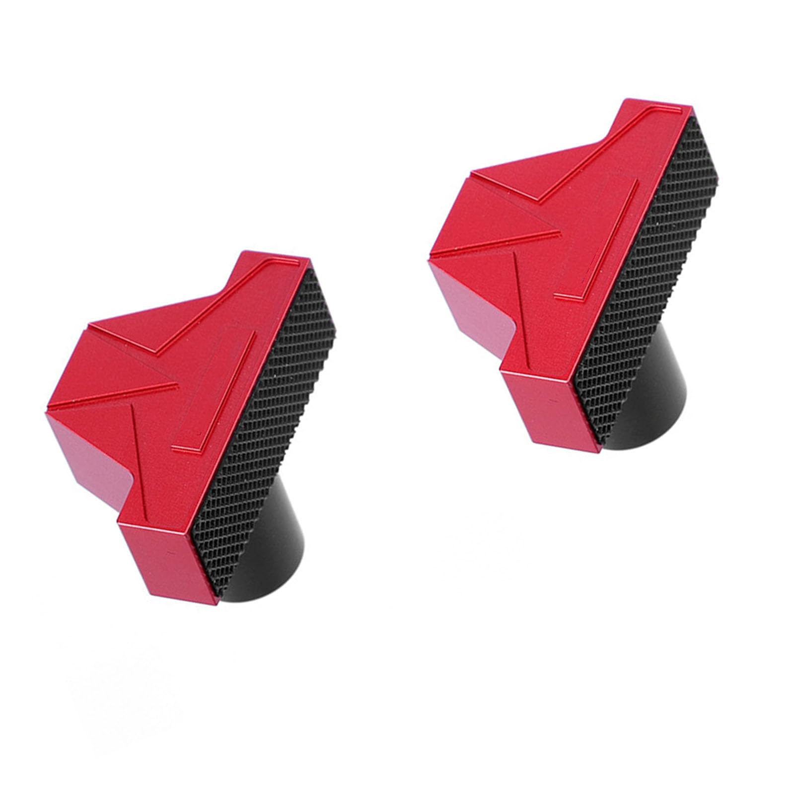 Fafeicy Bench Dogs 2 Pièces Pince de Chien de Banc en Alliage D'aluminium avec Tampons Antidérapants en TPU pour établis de Travail du Bois Diamètre de Trou de 20mm