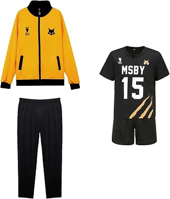 ハイキュー MSBYジャージ Lサイズ Amazon.co.jp: Xinclubna ハイキュー ジャージ 黒狼隊 MSBY コスプレ
