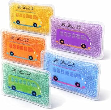Kids Ice Pack, Boo Boo Ice Packs Cooler Ice Pack Reusable & Durable, Perfect for Lunch Boxes, Sports Injuries, and Everyday Cooling Needs