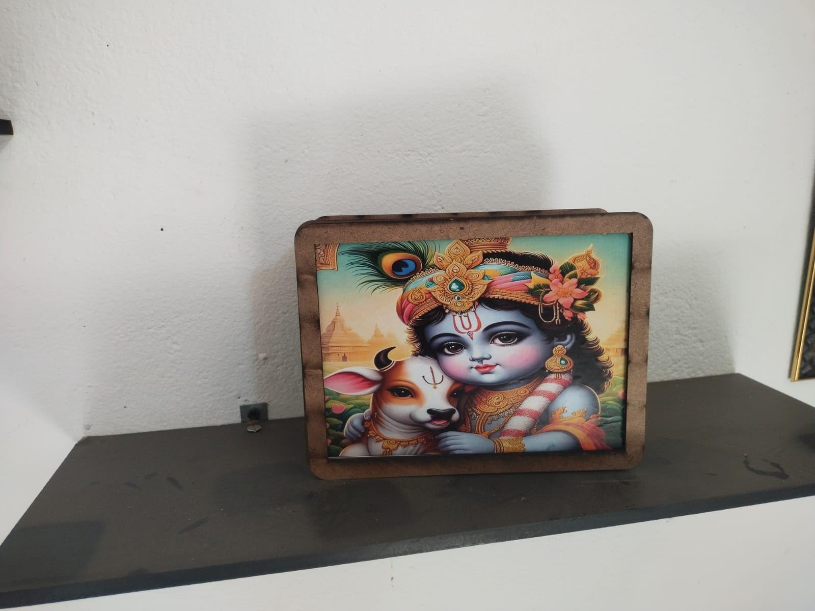 Lord Krishna with Cow Money Box-image-39