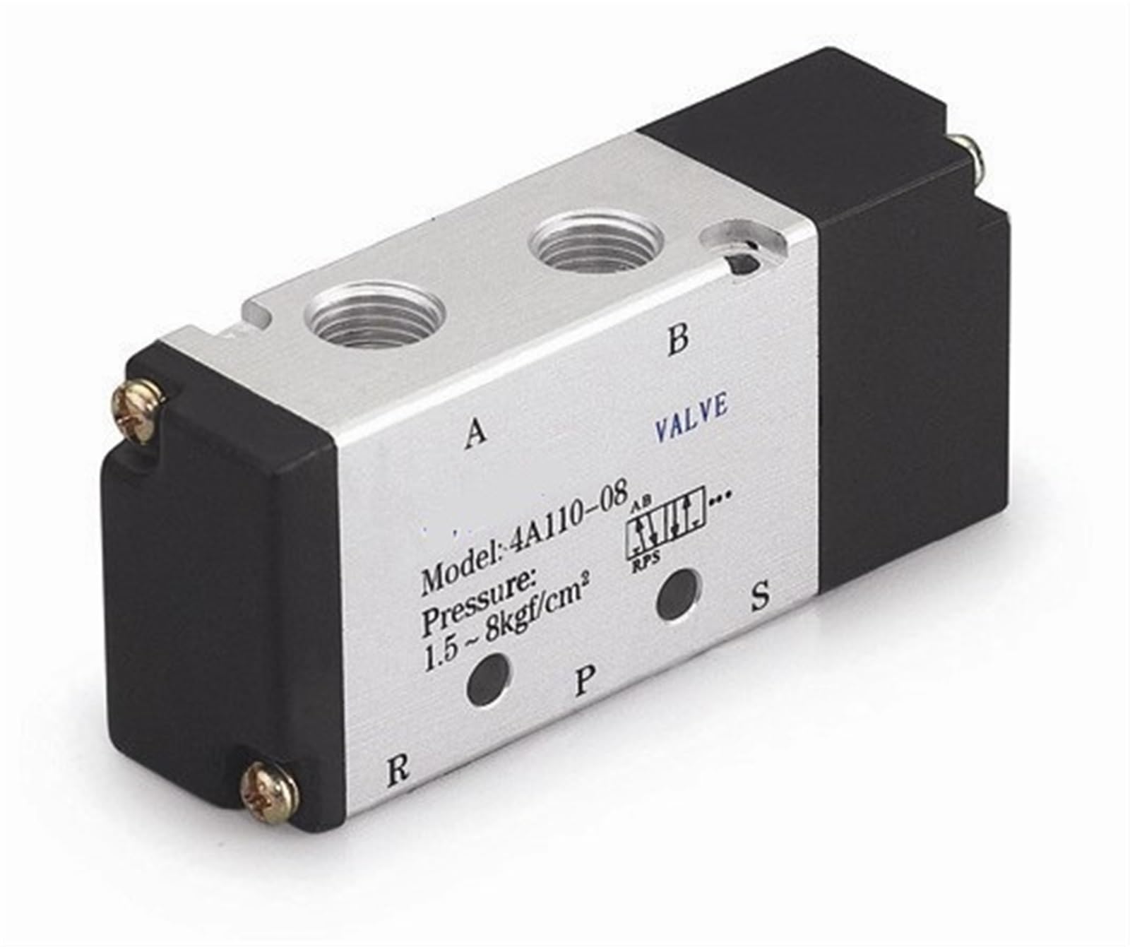 Válvula neumática direccional de 5 vías y 2 posiciones BSPT 1/8 para distribución de aire