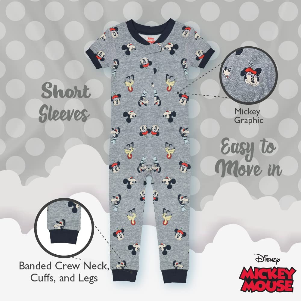 Disney Pijama Mickey Mouse de algodón sin patas para niño