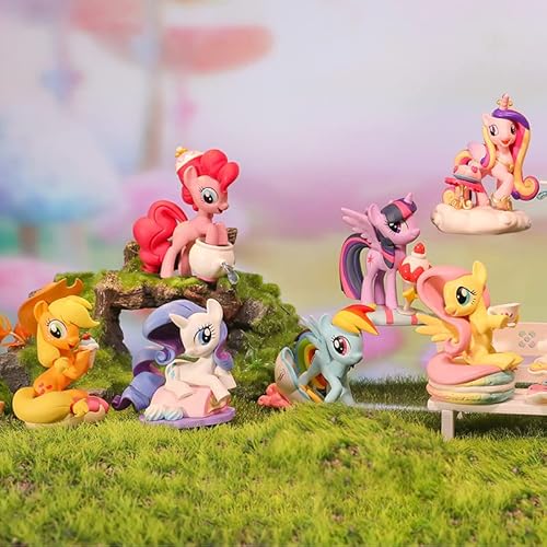Pop Mart MLP AFTERNOON 1PC My Little Pony Leisure Afternoon Series, My Little Pony Blind Box Figures, Random Design Action Figures Collectible Toys Home Decorations thumb #3