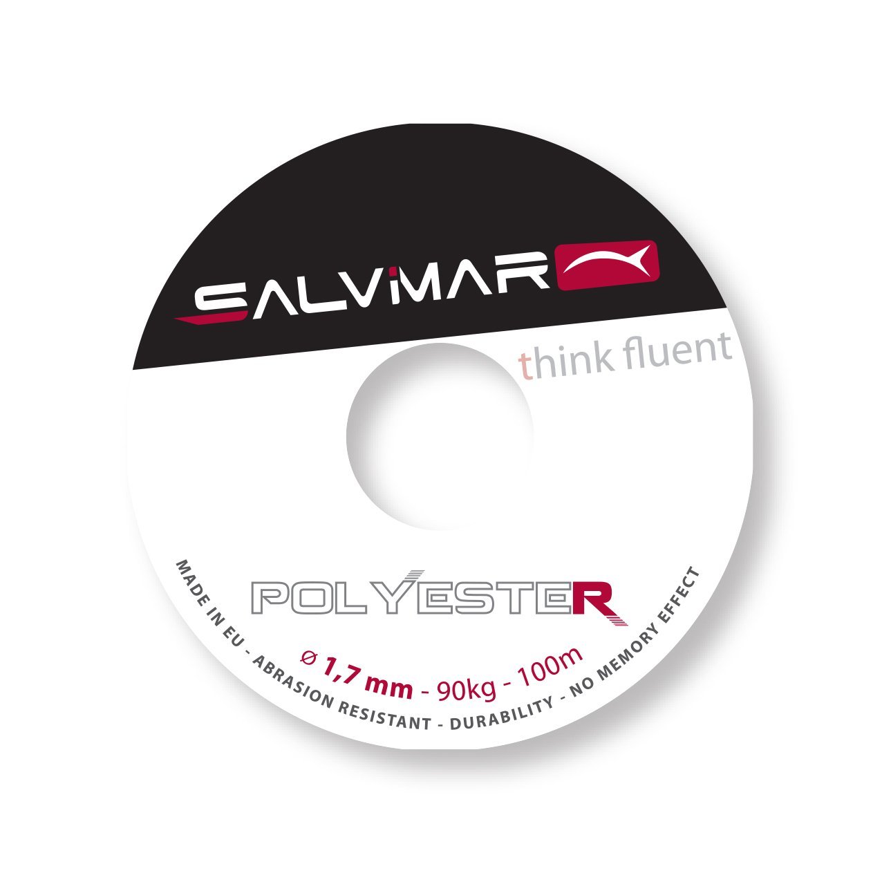 SALVIMAR Sagola In Poliestere Per Pesca Subacquea | 50mt X 1,7mm | Carico Rottura 90kg | Resistente Ai Raggi UV E All’Acqua Di Mare (Verde)