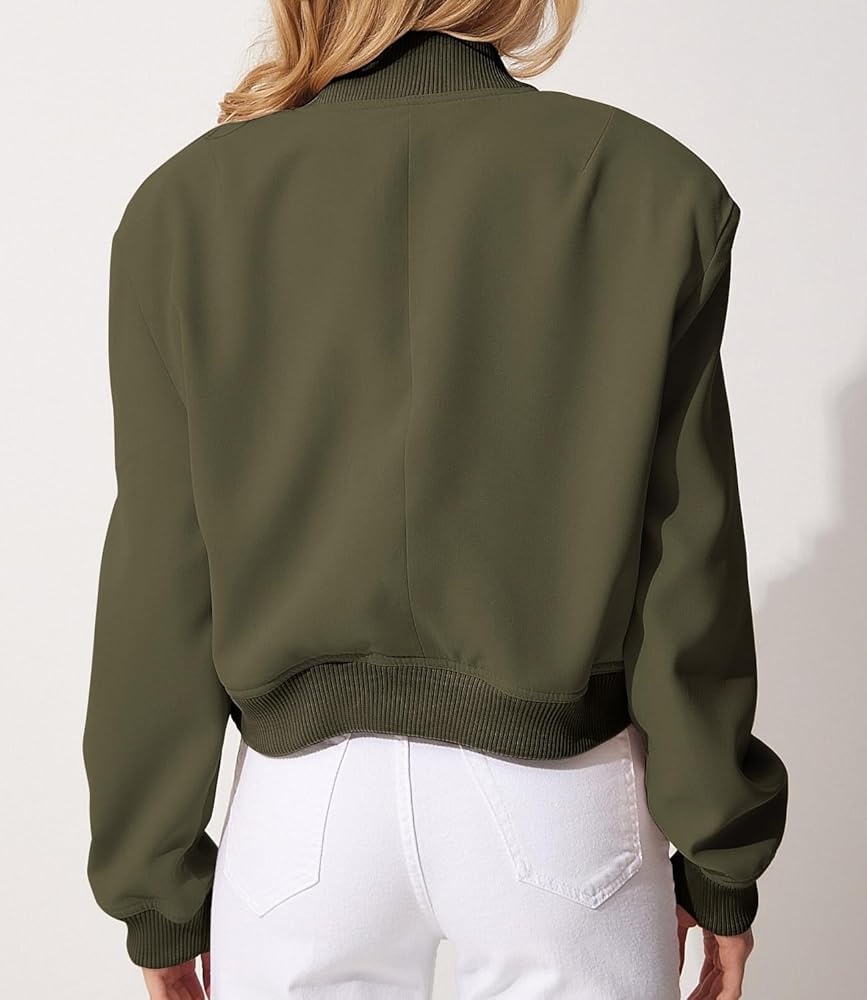 Amazon.com: Modegal Women's Spring Varsity Bomber Jackets