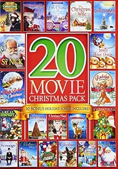 DVD 20-Movie Christmas Pack Book
