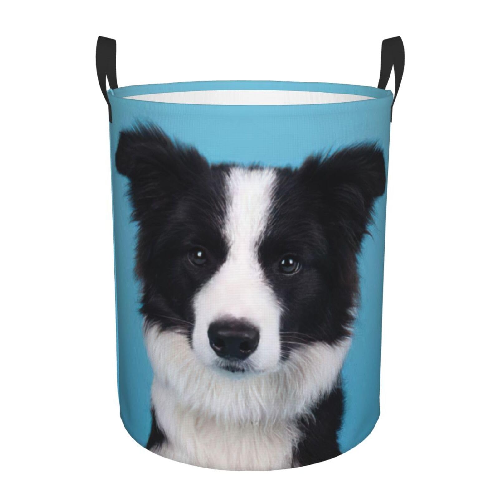Panier à linge imprimé Border Collie grand coffre de rangement chambre à coucher