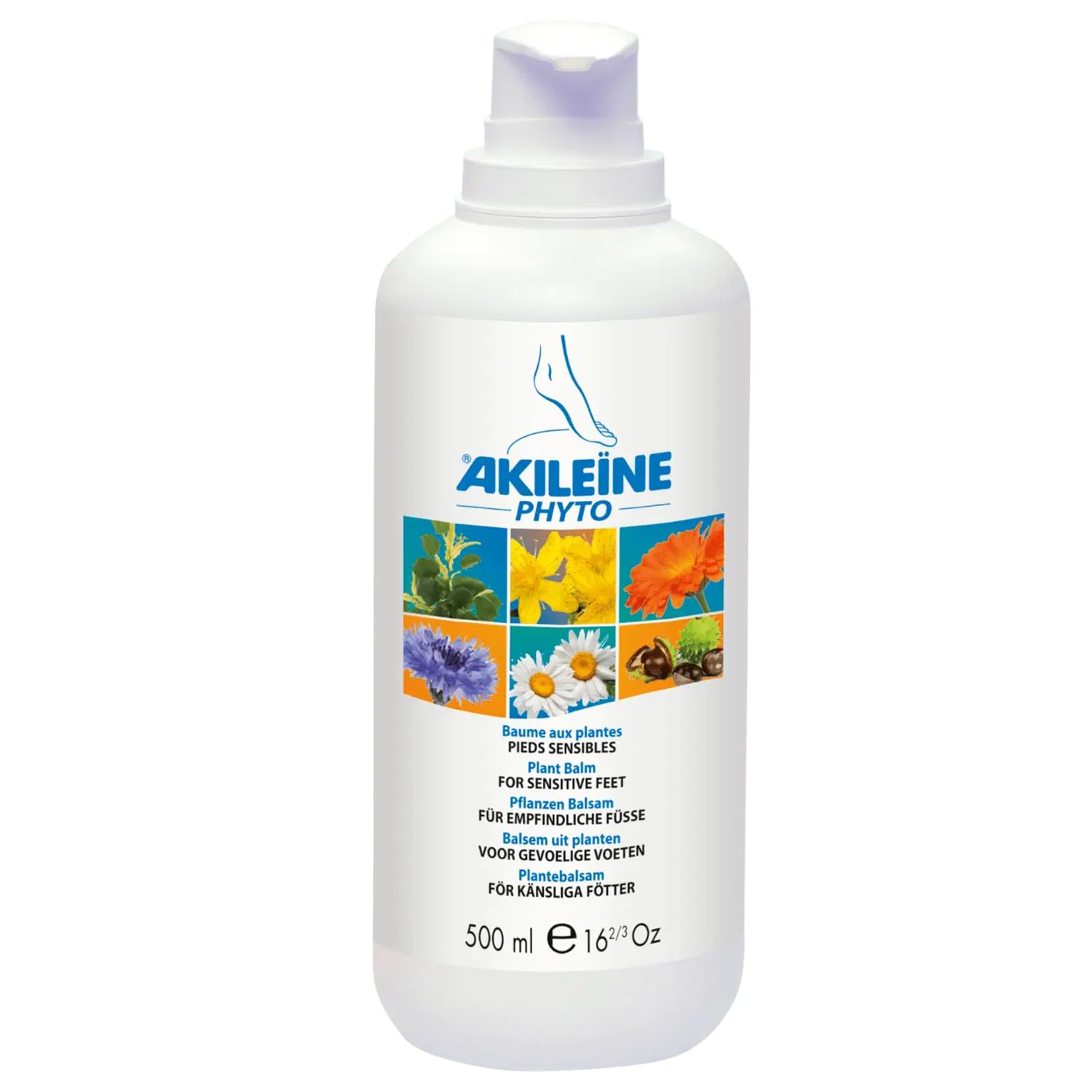 Akileine - Phyto Empfindliche Füße Balsam 500ml