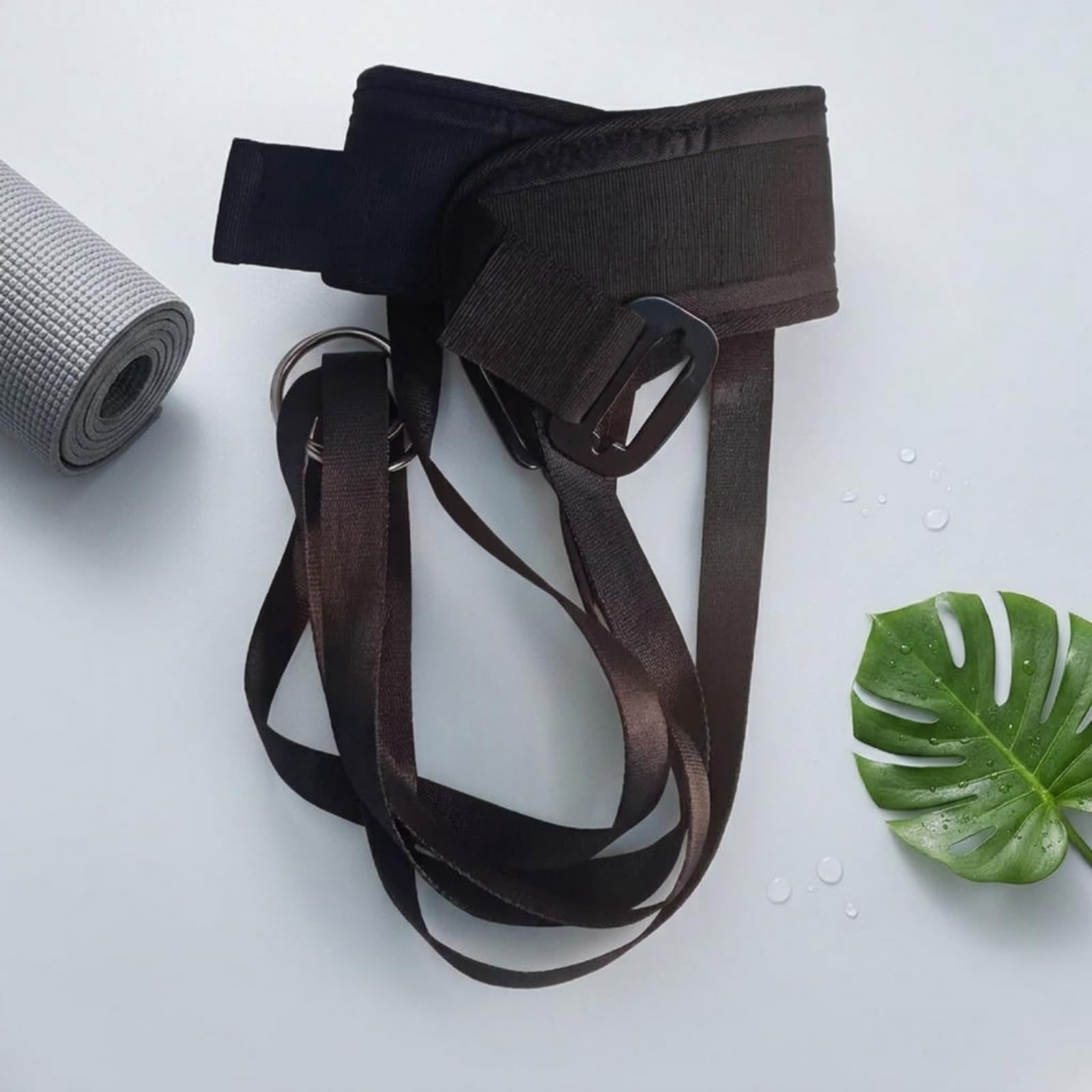 Cintura Pelvica Regolabile Fascia di Supporto Imbottita Attrezzatura Sportiva per Ginnastica Posturale, Stretching