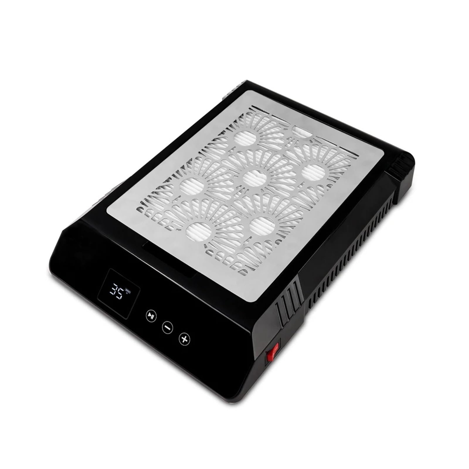 Aspiratore Unghie Aspirapolvere for unghie senza fili, potente, 85 W, for manicure, senza spazzole, for nail art, con batteria ricaricabile(Noir)
