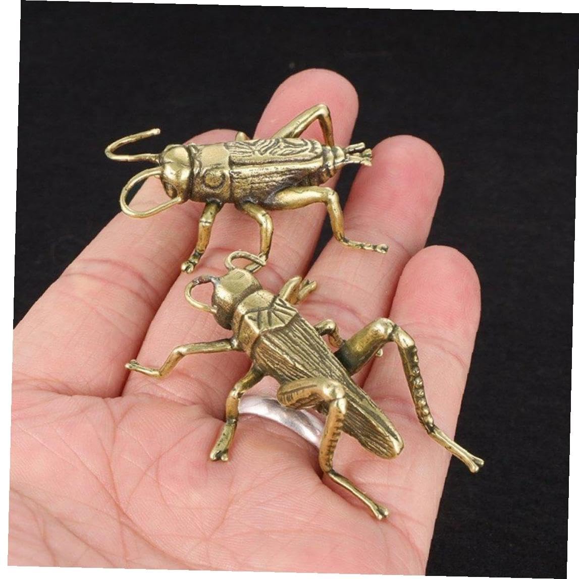 ★アンティーク★銅製 コオロギ こおろぎ 置物 工芸品　★ ☆アンティーク☆銅製 コオロギ こおろぎ 置物 工芸品 アンティーク