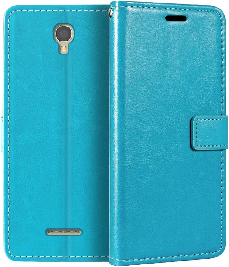 Alcatel One Touch Pop Star 4G 5070X 5070D Wallet Case, Premium PU Leather Magnetic Flip Case Cover with Card Holder and Kickstand for Alcatel One Touch Pop Star 4G 5070X 5070D