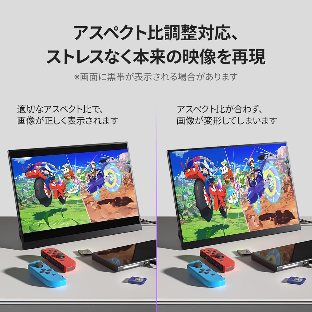 Amazon.co.jp: モバイルモニター cocopar 14.2インチ 2K解像度