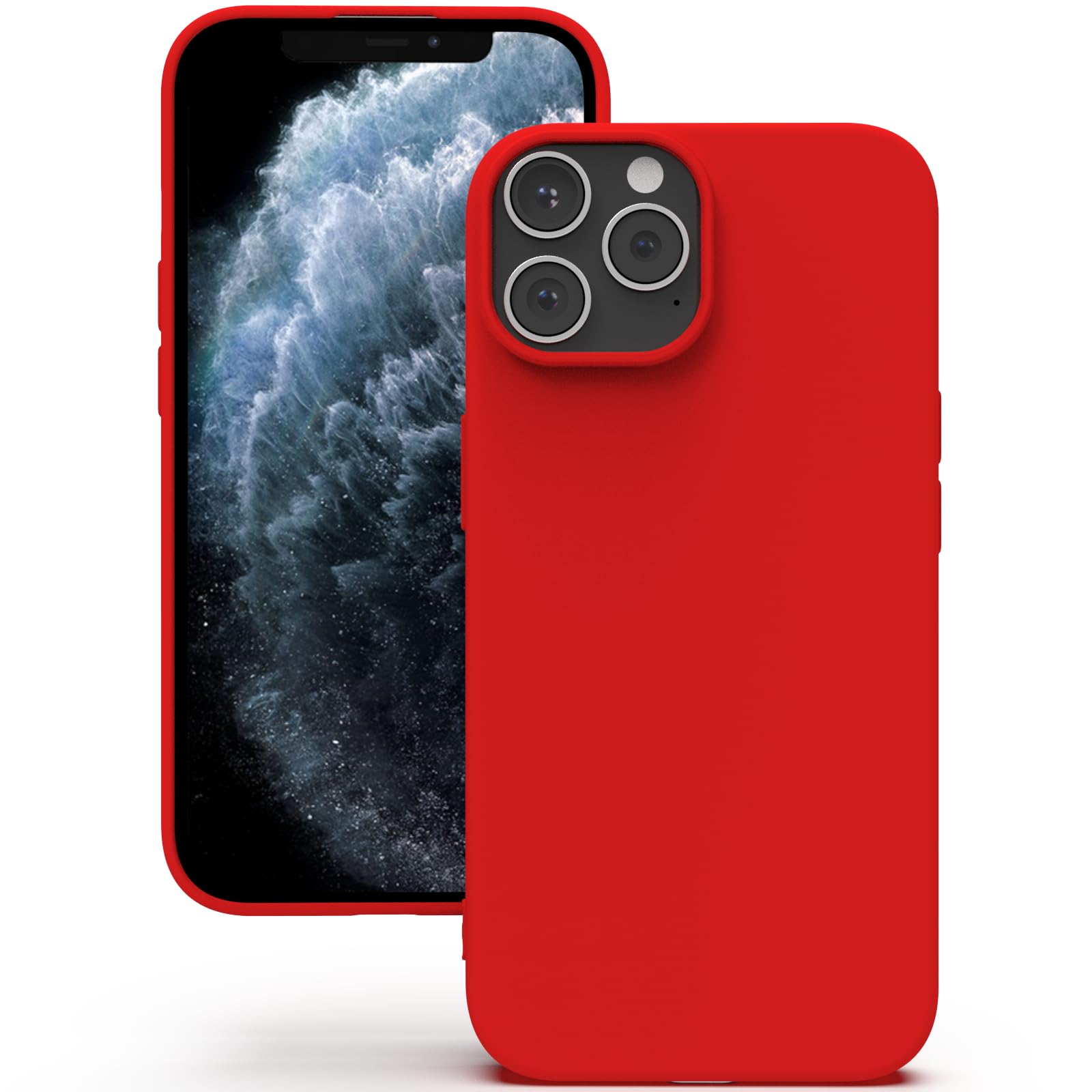 YATWIN Silicone Case for iPhone XR, Soft-Touch, Shockproof, DustProof, Antiskid Full Body Armour Phone Cover for Apple iPhone XR - Dark Green — view 302