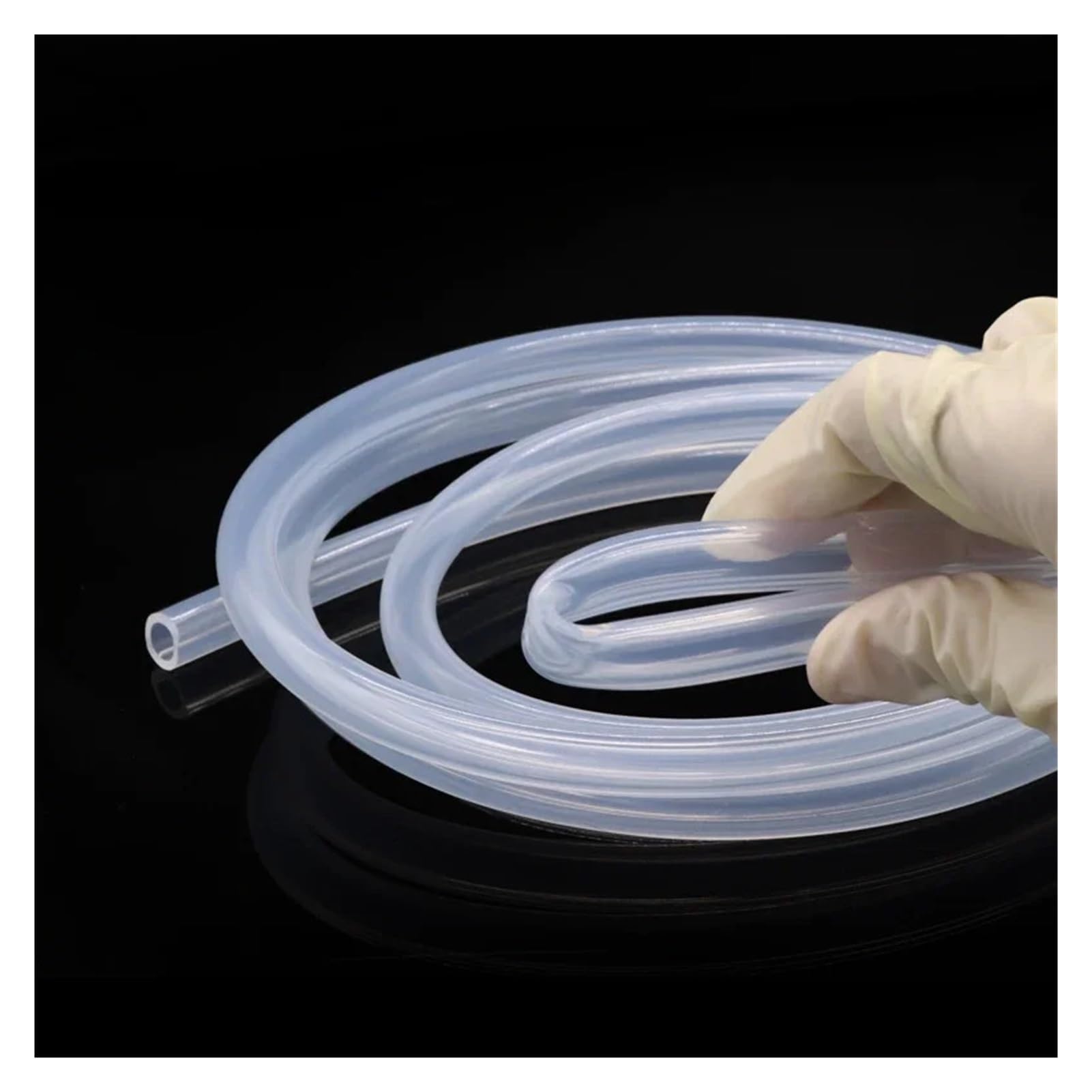 Tubo de silicona transparente ID 20 22 24 26 28 30 32 36 38 mm(ID 32mm x OD 38mm)