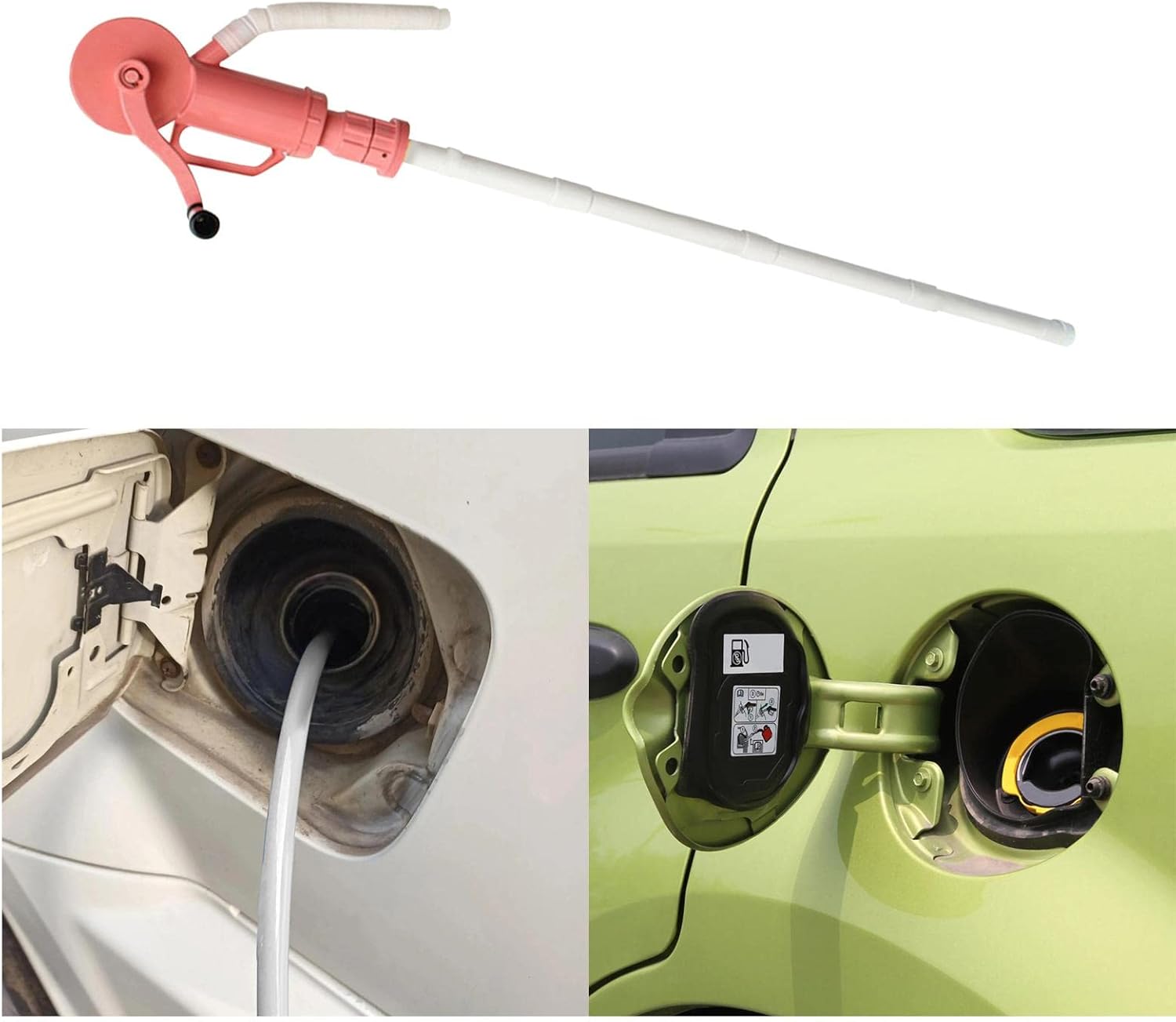 Hand Crank Rotary Barrel Pump Self Priming Pump Quickly Assembled and Disassembled Widely Used Multi Purpose Convenient to Carry