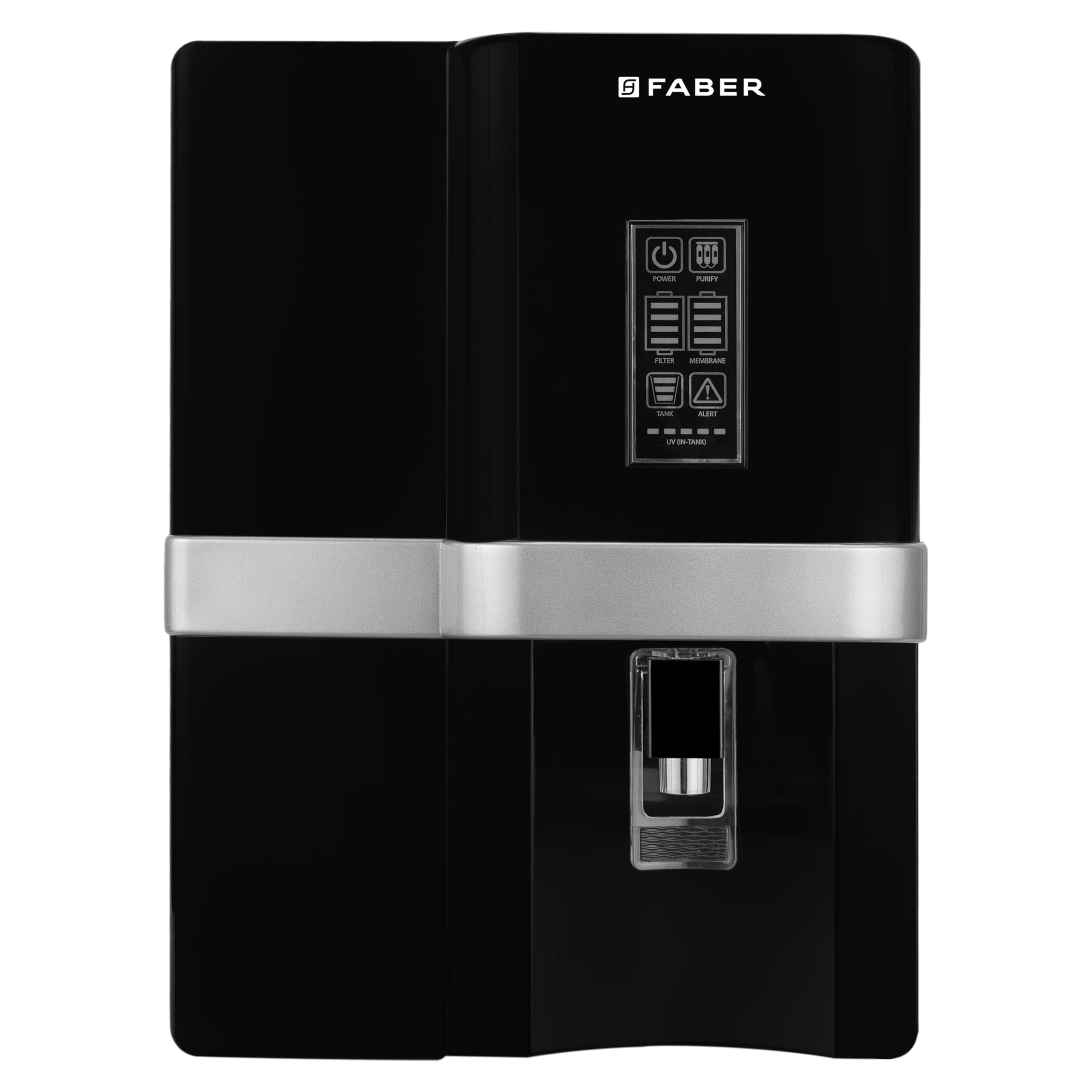 Faber FWP EVA 8.0 12-Stage Best in class RO Water Purifier|8L|UV LED TANK Disinfection|40% Water Savings| RO+ UV+ UF+ ALKALINE+ COPPER+ ZINC|24 Months Warranty|2500 PPM|Suitable for all Water Sources-image-10