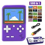 Retro Handheld Game Console, Melusen Video Game Console with 500 Classical FC Games 3-Inch Color Scr