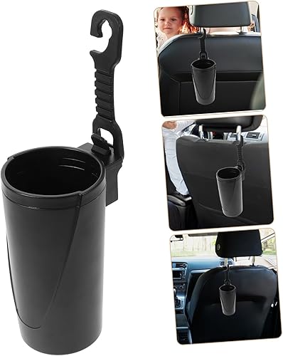 Miniatura 2 de STOBAZA Multifunctional Hanging Car Trash Can Headrest Mount Space-saving Organizer with Plastic for Vehicle Storage and Interior