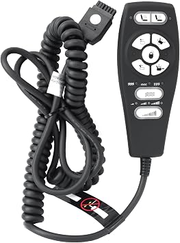 Power Recliner Hand Control Handset Compatible with Raffel Systems Lift Chair Controller Model HC 4HR2B 01 Replacement 9 Function Key 14-Pin